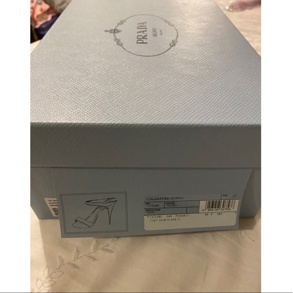 Prada Satin Heels Nude - Picture 6 of 7